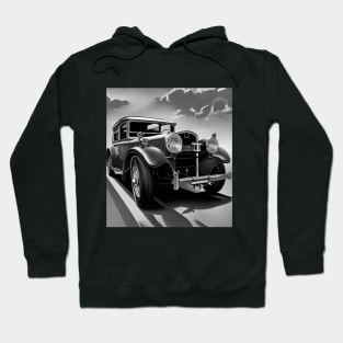 carro ilustração quadrinhos Hoodie